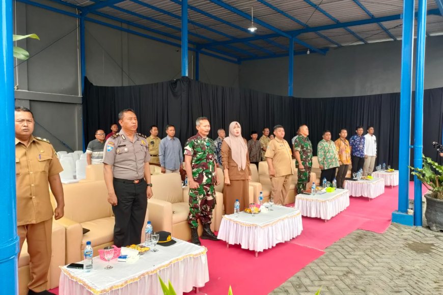 Sinergi Bhabinkamtibmas Polsek Balerejo Amankan Kegiatan Expose Hilirisasi Korporasi Petani Jawa Timur